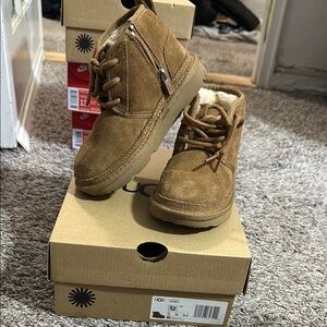 UGG Kids Brown Suede Boots